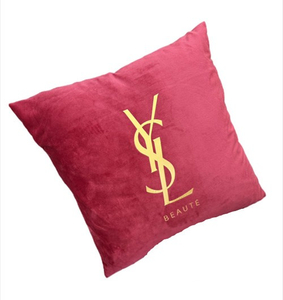 LOGO印刷絨布抱枕工廠